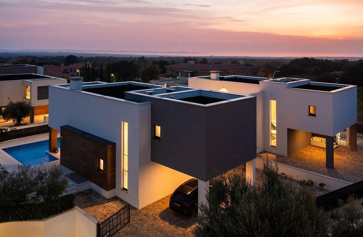 Holiday home Luxusvilla Mit Privatpool, Jacuzzi, Sauna, Meerblick Vodnjan
