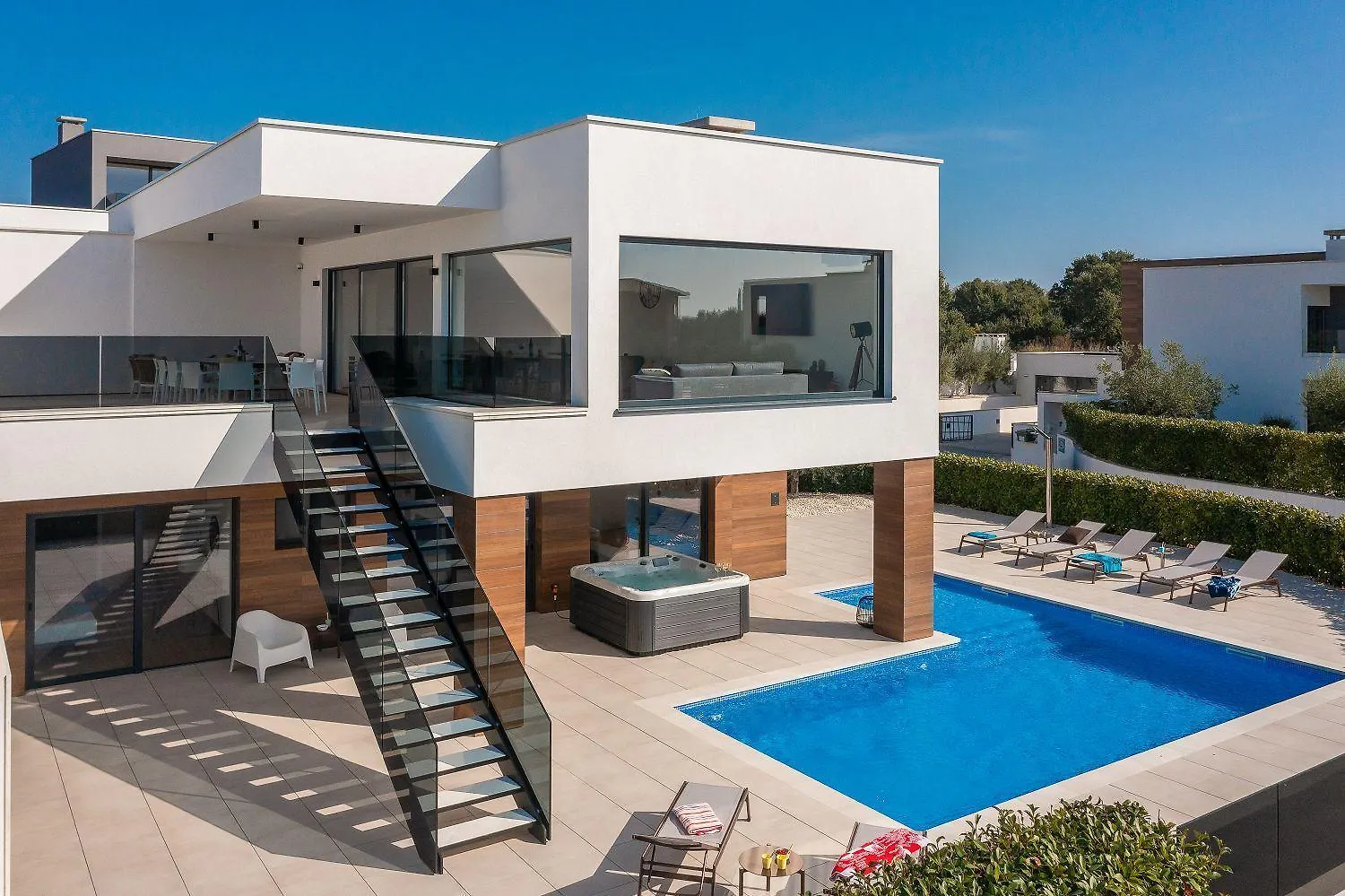 Luxusvilla Mit Privatpool, Jacuzzi, Sauna, Meerblick Vodnjan