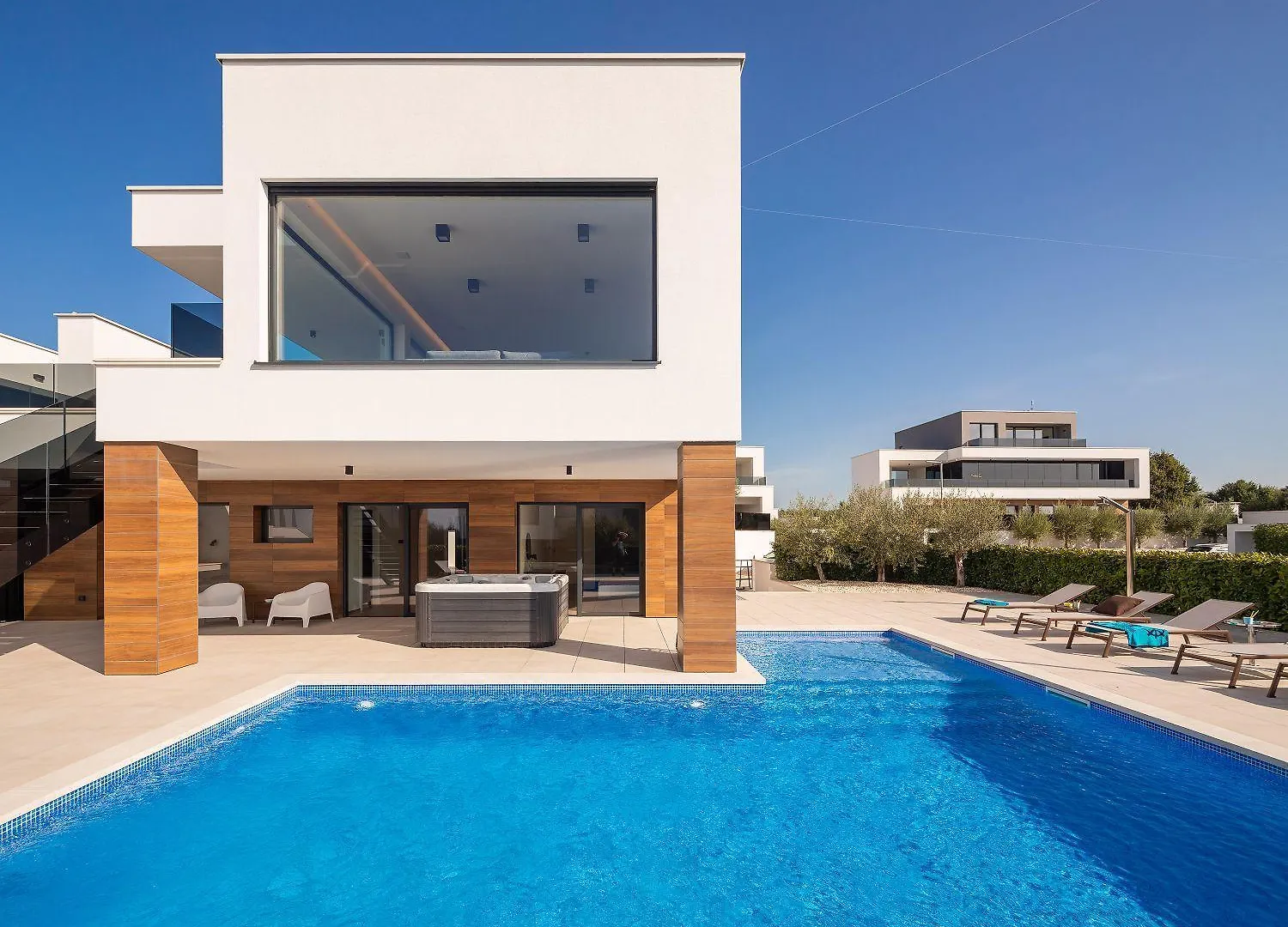 Holiday home Luxusvilla Mit Privatpool, Jacuzzi, Sauna, Meerblick Vodnjan